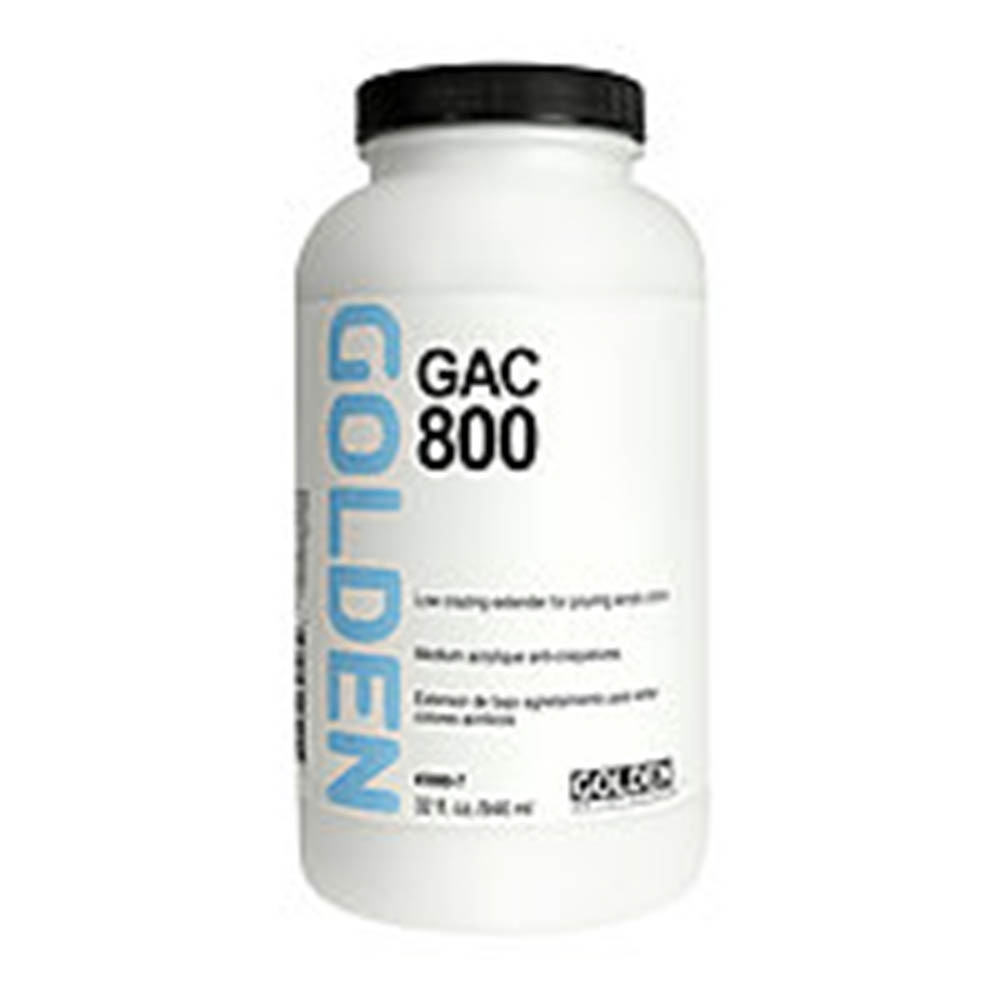 Golden, GAC, 800, Acrylic, Polymer, Medium, 32 ounce